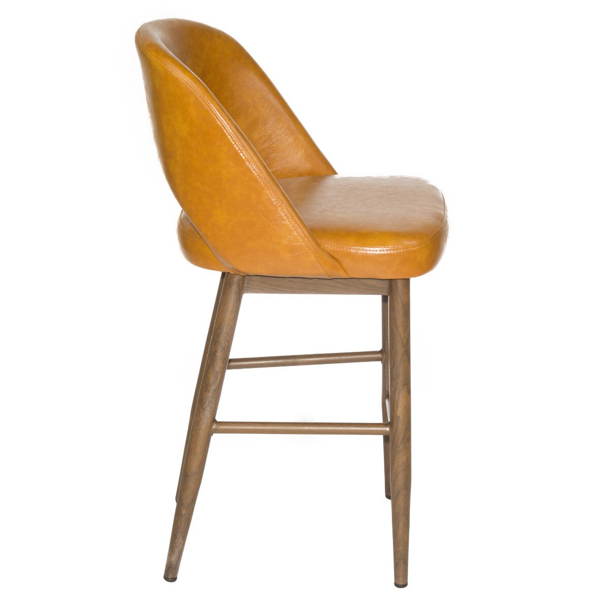 Henricks Stool tan leatherette